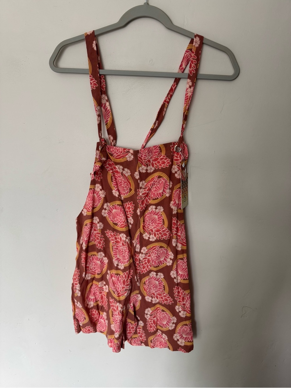 NWT Lei Kini Pink Floral Romper One-Piece